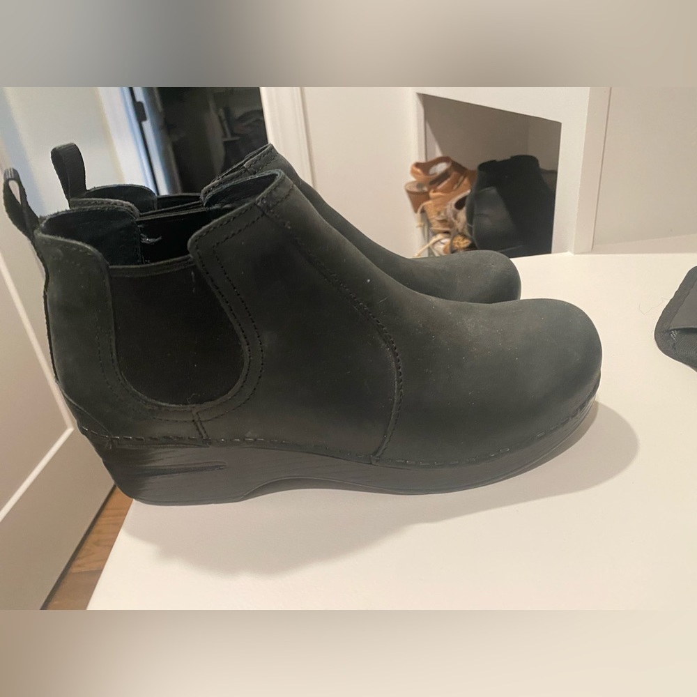 Dansko Black Ankle Boots size 39